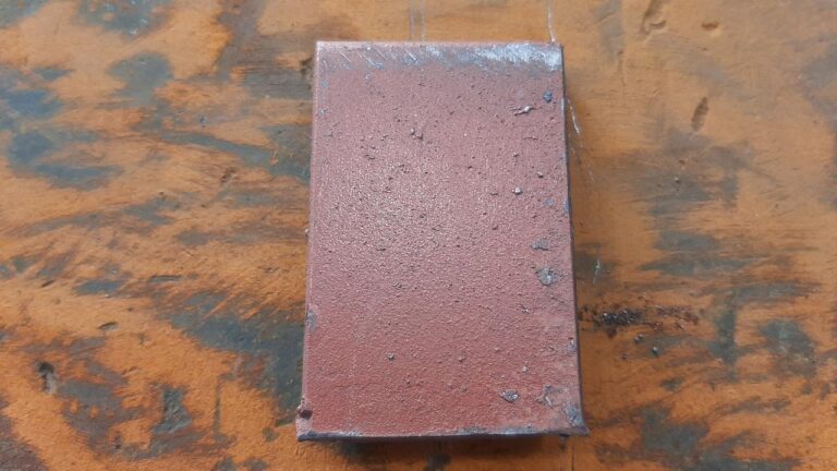 Mild steel with red oxide