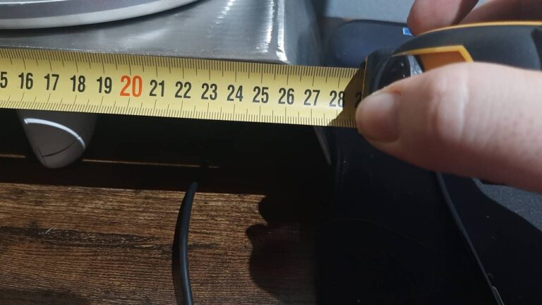 Tape showing 260mm size