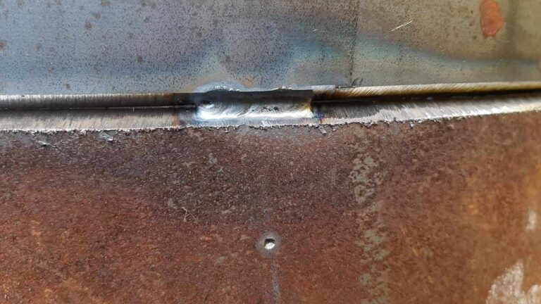 TIG weld on carbon steel