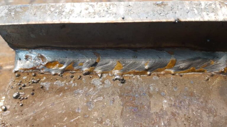 MIG T-joint weld
